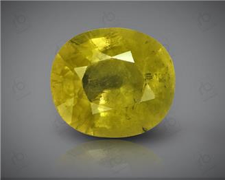 Natural Heated & Treated Yellow Sapphire Certified 3.22 CTS (DIN 86167 )